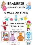 Braderie automne hiver spéciale bébés et jeunes enfants