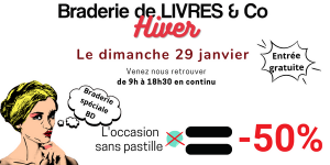 Braderie de livres et autres produits culturels