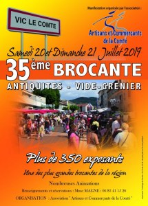 35ème BROCANTE – ANTIQUITES ET VIDE GRENIER