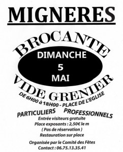 Brocante vide grenier