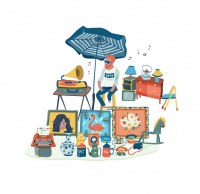 Brocante/Puces/vide-grenier du Nikaia Nice