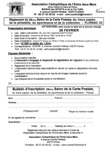 39 ème Salon de la carte postale + 10ème Sportmania
