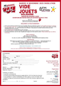 VIDE JOUETS SOLIDAIRE AU PROFIT DE AFM TELETHON