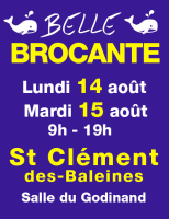Belle brocante de Saint Clément des Baleines