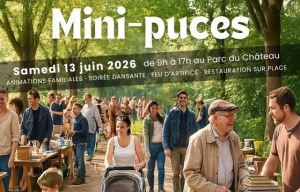 Mini puces à la fête de Buc - samedi 13 juin 2026