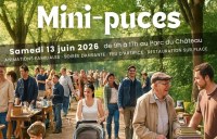 Mini puces à la fête de Buc - samedi 13 juin 2026