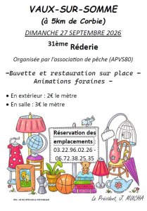 REDERIE VAUX SUR SOMME APVS 80