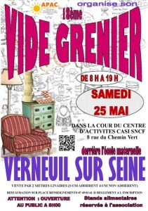 18 ieme vide greniers de l APAC