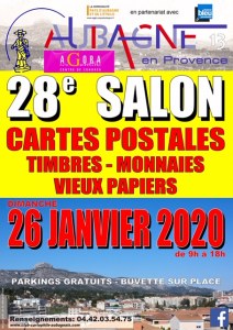 28ème BOURSE CARTES POSTALES, TIMBRES, VIEUX PAPIERS et MONNAIES