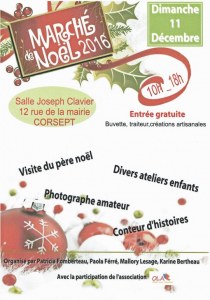 Corsept - Marché de noël artisanal