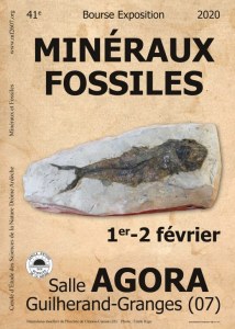 41ème bourse Minéraux et Fossiles de Guilherand-Granges (07)