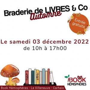 Braderie de livres et autres produits culturels