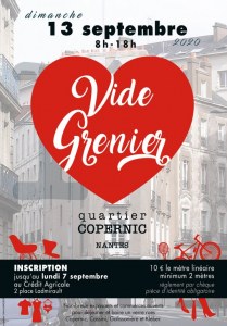 Vide Grenier de l'association des commerçants du Quartier Copernic