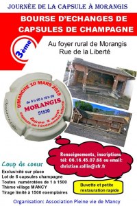 Bourse de capsules de champagne à Morangis 51530