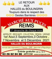 Marché aux Puces de Reims Halle Boulingrin