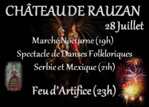 Grand Festival Folklore, Grand Marché Nocturne et Feu d'Artifice