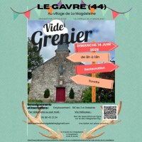 2nd vide grenier de la magdeleine - le gavre 44130