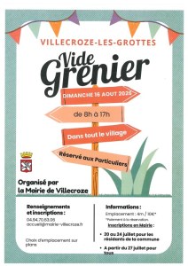 Vide greniers dans la rue