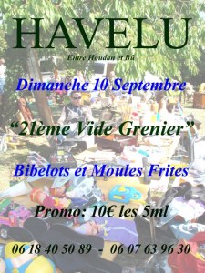 21ème Foire à Tout d'Havelu