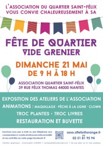 Fête de Quartier Saint-Félix et vide grenier