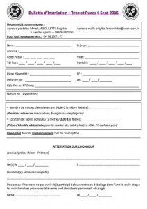 56 : 2ème TROC ET PUCES - LANESTER