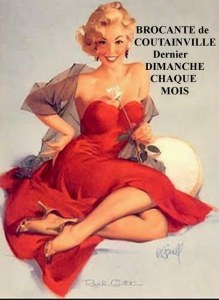 Marché d'Antiquités-Brocante de COUTAINVILLE (50)