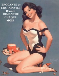 Marché d'Antiquités-Brocante de COUTAINVILLE (50)