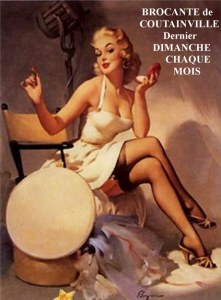 Marché d'Antiquités-Brocante de COUTAINVILLE (50)