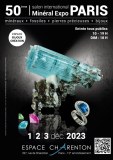 50ème édition Salon Minéral Expo Paris 1-2-3 Décembre 2023