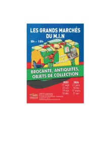 126ème Marché de la Brocante et de l'Antiquité