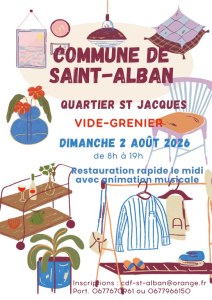 Vide-grenier de St Jacques à Saint-Alban 22400