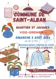 Vide-grenier de St Jacques à Saint-Alban 22400