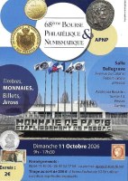 68 ème BOURSE PHILATELIQUE ET NUMISMATIQUE