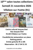 10ème Salon Toutes Collections de Villebon-sur-Yvette