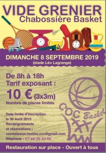 Vide Grenier COC Basket + Tournoi jeunes