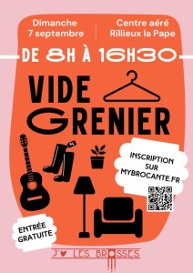 Vide-grenier de L'Association J'aime Les brosses de Crépieux-La-Pape