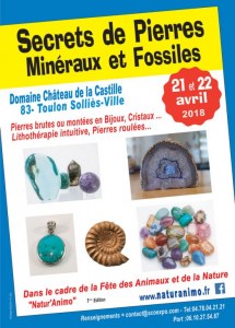 'Secrets de Pierres' Bourse aux Minéraux/Expo/Vente