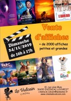 Vente d'affiches de cinéma