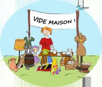 Grand vide maison Demain 2 septembre