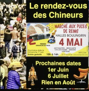 MARCHÉ AUX PUCES DE REIMS HALLE BOULINGRIN