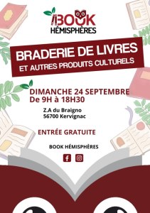 Braderie de livres et produits culturels