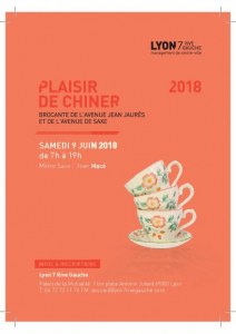 Brocante / vide-grenier Plaisir de Chiner 9 juin 2018
