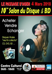 Salon du Disque et BD du Passage d'Agen