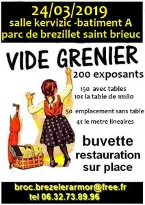 Vide grenier hall kervizc