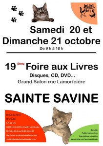 19 ème Foire aux Livres, disques, CD, DVD