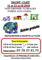 Vide-grenier Floralies Foires Aux Livres