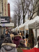 Antiquités Brocante Pro. Rue Ordener et rue du Poteau