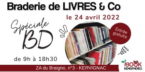 Braderie de livres et produits culturels