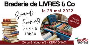 Braderie de livres et produits culturels