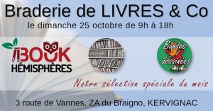 Braderie de livres et autres produits culturels